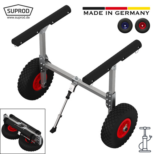 Kanuwagen mit luftreifen - kanuwagen,