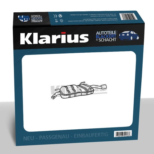 Klarius auspuff esd endtopf - klarius,