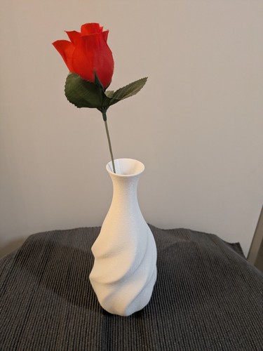 Modern geschwungene vase - modern,