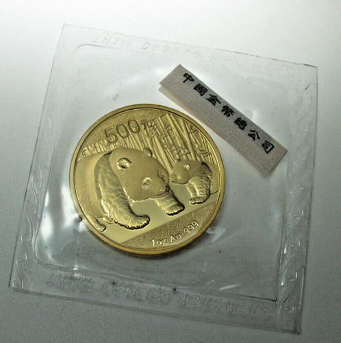 Goldmünze china panda oz - china, 1