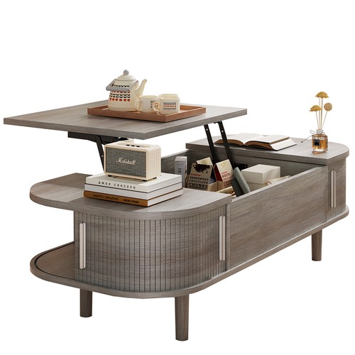 Hochklappbarer couchtisch - couchtisch, in