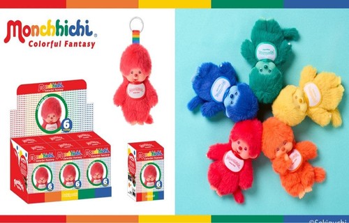 Sekiguchi monchhichi colorful - monchhichi,