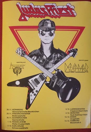 Judas priest aufkleber tour - priest,