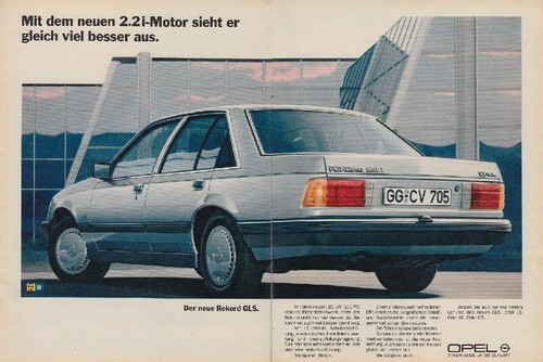 Opel rekord gls - opel,