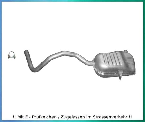 Endschalldämpfer für renault - endschalldämpfer,