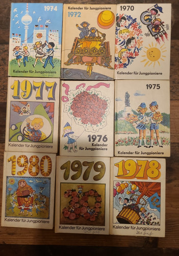 Kalender für jungpioniere - kalender,