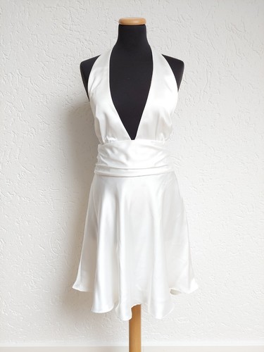 Weiß marilyn monroe satin - weiß,