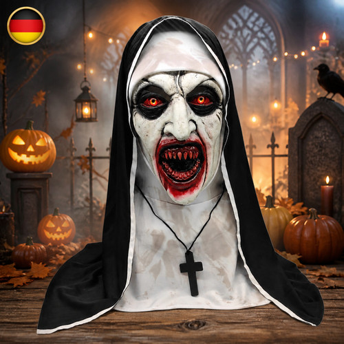 Halloween scary nonne - scary, latex