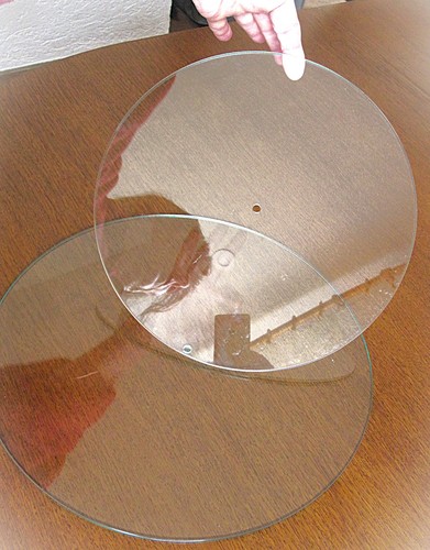 Bastel glasplatte - glasplatte, (2)
