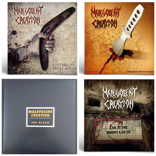 Malevolent creation 4 titles - -,