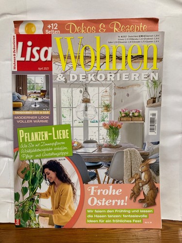 Lisa wohnen dekorieren april - &,