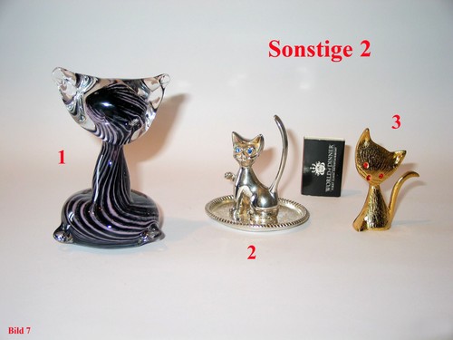 Katzenfiguren glas figur - katzenfiguren,,