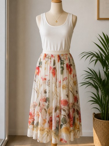 Langer romantischer midi - 🌸,
