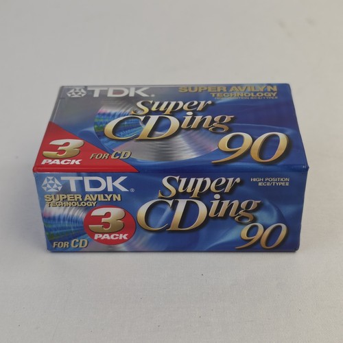 Tdk super cding scd - 90, scd-90eb3s