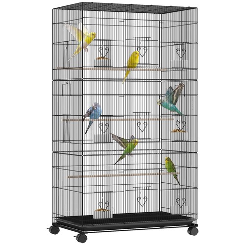 Große vogelvoliere fahrbar - große,