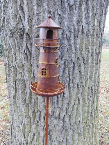 Leuchtturm gartenstab - am,