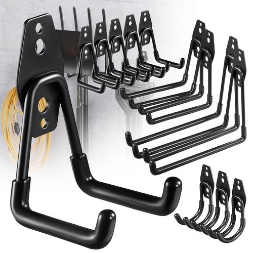 12xGaragen-Wandhaken-Set,Fahrr