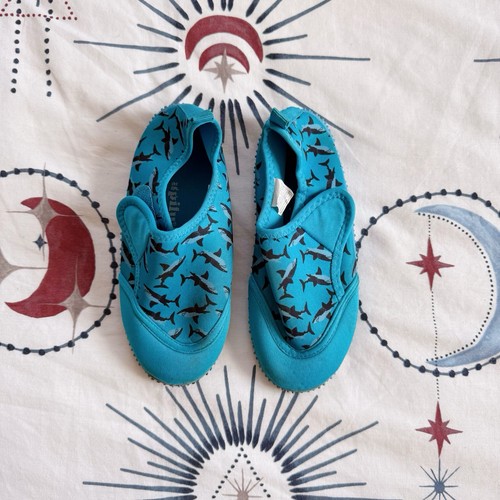 Blue shark wasser badeschuhe - shark, ~