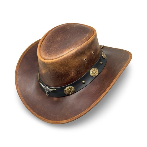Lederhut western cowboy - western, –