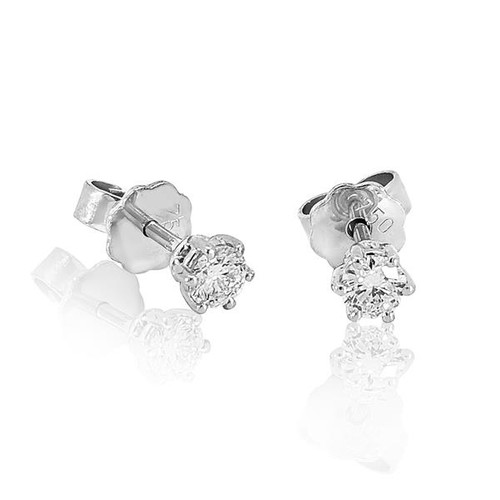 Diamant ohrstecker 750 - diamant,