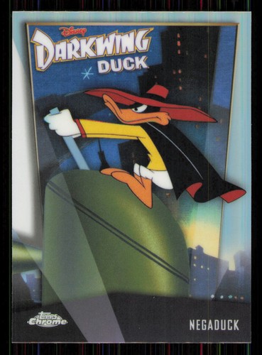 Negaduck topps chrome disney - negaduck,