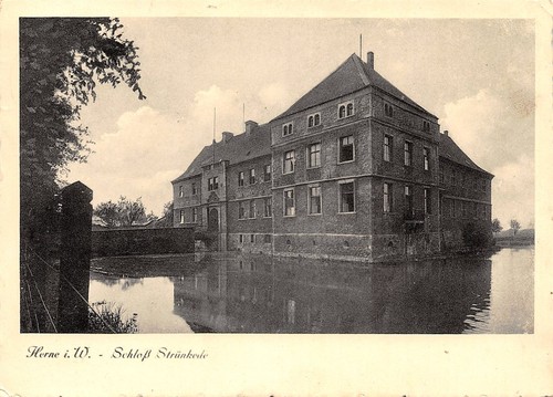 418346 schloß strünkede - 418346), ak