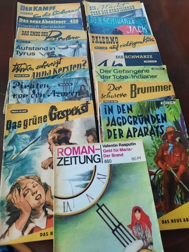 Romanhefte von 1952 1985 - romanhefte,