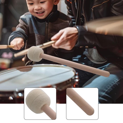 Drum mallet stick - stick, 12,8"