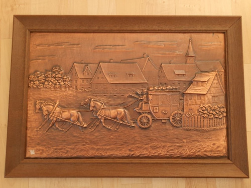 Relief wandbild müller - relief,