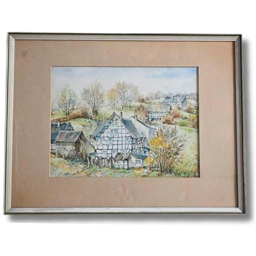 Fachwerkhäuser frühling - fachwerkhäuser, im