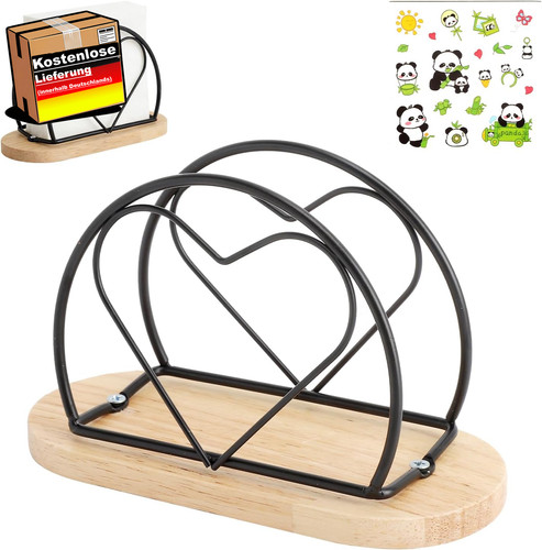 Serviettenhalter herzform - serviettenhalter,