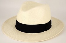 Panamahut Herren original Ecuador Faustmann Gr 55, 56, 57 natur hell Bogartstyle