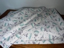 Bettwäsche 2x Bezug 125x180 2x Kopfkissenbezug 78x80 Stoff Nähen VINTAGE