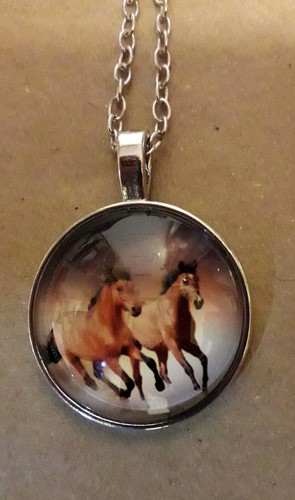 Halskette pferd necklace - halskette,