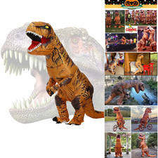 Aufblasbares dino kostüm - dino,