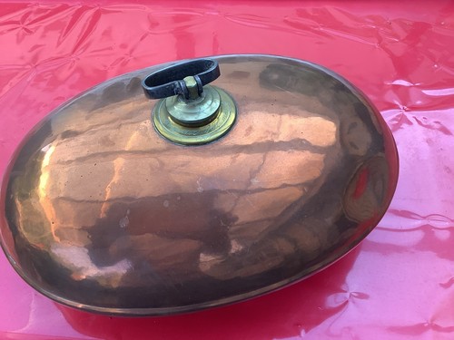 Alte kupfer wärmflasche - kupfer, "
