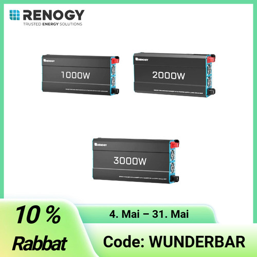 Renogy 1000w2000w3000w 12v - renogy, zu