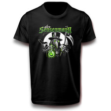 Sensenmann T-Shirt schwarz Pestmaske Giftflasche - Steampunk Gothic Shirt