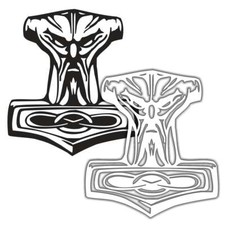 Aufkleber Wetterfest Thors