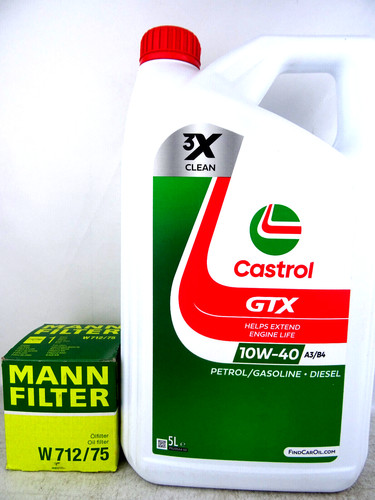 Motoröl 10w40 castrol gtx - motoröl,