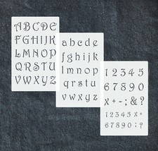 Alphabet Nr.34 Schrift -