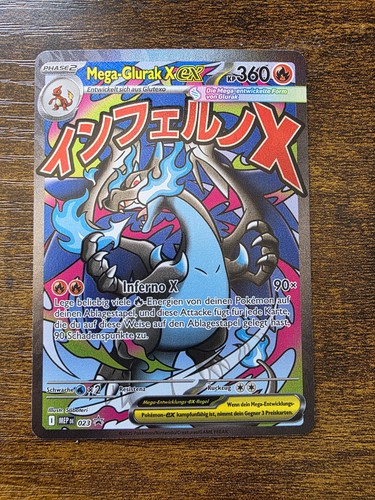 Pokemon mega glurak mep - x, ex