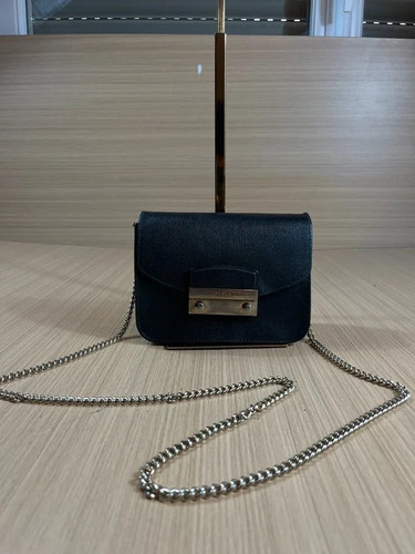Furla umhängetasche schwarz - furla,