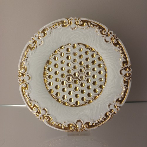 Meissen wandteller reliefgold - meissen,