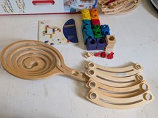 Hape Quadrilla Holz Murmelbahn