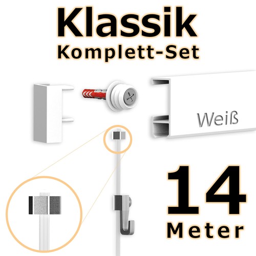 Bilderschienen set meter in - bilderschienen,