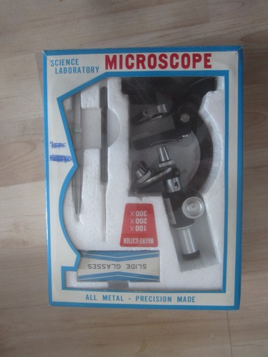 Vintage mikroskop antik - 2,