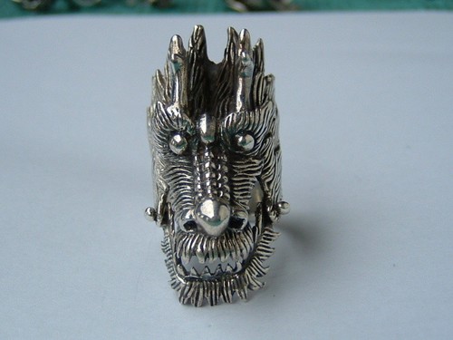 Drache drachenring skull - drache,