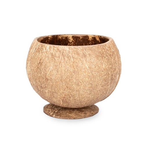 Kokosnuss cocktail becher mit - kokosnuss,