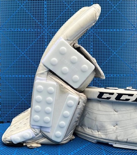 Goalie sliders off ice - goalie,